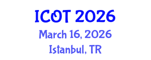 International Conference on Orthopedics and Traumatology (ICOT) March 16, 2026 - Istanbul, Turkey International Conference on Orthopedics and Traumatology (ICOT) March 16, 2026 - Istanbul, Turkey