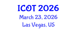 International Conference on Orthopedics and Traumatology (ICOT) March 23, 2026 - Las Vegas, United States International Conference on Orthopedics and Traumatology (ICOT) March 23, 2026 - Las Vegas, United States
