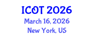 International Conference on Orthopedics and Traumatology (ICOT) March 16, 2026 - New York, United States