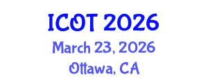 International Conference on Orthopedics and Traumatology (ICOT) March 23, 2026 - Ottawa, Canada
