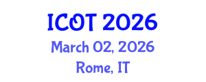 International Conference on Orthopedics and Traumatology (ICOT) March 02, 2026 - Rome, Italy