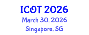International Conference on Orthopedics and Traumatology (ICOT) March 30, 2026 - Singapore, Singapore International Conference on Orthopedics and Traumatology (ICOT) March 30, 2026 - Singapore, Singapore