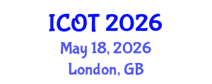 International Conference on Orthopedics and Traumatology (ICOT) May 18, 2026 - London, United Kingdom International Conference on Orthopedics and Traumatology (ICOT) May 18, 2026 - London, United Kingdom