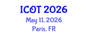 International Conference on Orthopedics and Traumatology (ICOT) May 11, 2026 - Paris, France International Conference on Orthopedics and Traumatology (ICOT) May 11, 2026 - Paris, France