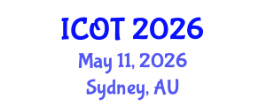 International Conference on Orthopedics and Traumatology (ICOT) May 11, 2026 - Sydney, Australia International Conference on Orthopedics and Traumatology (ICOT) May 11, 2026 - Sydney, Australia
