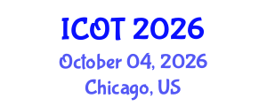 International Conference on Orthopedics and Traumatology (ICOT) October 04, 2026 - Chicago, United States International Conference on Orthopedics and Traumatology (ICOT) October 04, 2026 - Chicago, United States