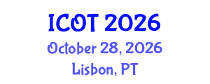International Conference on Orthopedics and Traumatology (ICOT) October 28, 2026 - Lisbon, Portugal International Conference on Orthopedics and Traumatology (ICOT) October 28, 2026 - Lisbon, Portugal