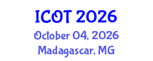 International Conference on Orthopedics and Traumatology (ICOT) October 04, 2026 - Madagascar, Madagascar International Conference on Orthopedics and Traumatology (ICOT) October 04, 2026 - Madagascar, Madagascar