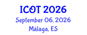 International Conference on Orthopedics and Traumatology (ICOT) September 06, 2026 - Málaga, Spain International Conference on Orthopedics and Traumatology (ICOT) September 06, 2026 - Málaga, Spain