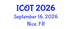 International Conference on Orthopedics and Traumatology (ICOT) September 16, 2026 - Nice, France International Conference on Orthopedics and Traumatology (ICOT) September 16, 2026 - Nice, France