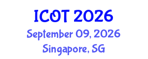 International Conference on Orthopedics and Traumatology (ICOT) September 09, 2026 - Singapore, Singapore International Conference on Orthopedics and Traumatology (ICOT) September 09, 2026 - Singapore, Singapore