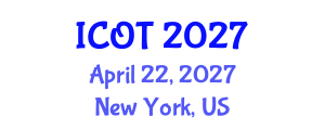 International Conference on Orthopedics and Traumatology (ICOT) April 22, 2027 - New York, United States