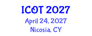 International Conference on Orthopedics and Traumatology (ICOT) April 24, 2027 - Nicosia, Cyprus International Conference on Orthopedics and Traumatology (ICOT) April 24, 2027 - Nicosia, Cyprus
