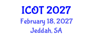 International Conference on Orthopedics and Traumatology (ICOT) February 18, 2027 - Jeddah, Saudi Arabia International Conference on Orthopedics and Traumatology (ICOT) February 18, 2027 - Jeddah, Saudi Arabia