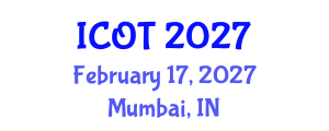 International Conference on Orthopedics and Traumatology (ICOT) February 17, 2027 - Mumbai, India International Conference on Orthopedics and Traumatology (ICOT) February 17, 2027 - Mumbai, India