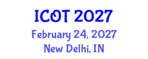 International Conference on Orthopedics and Traumatology (ICOT) February 24, 2027 - New Delhi, India International Conference on Orthopedics and Traumatology (ICOT) February 24, 2027 - New Delhi, India