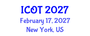 International Conference on Orthopedics and Traumatology (ICOT) February 17, 2027 - New York, United States International Conference on Orthopedics and Traumatology (ICOT) February 17, 2027 - New York, United States