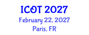 International Conference on Orthopedics and Traumatology (ICOT) February 22, 2027 - Paris, France International Conference on Orthopedics and Traumatology (ICOT) February 22, 2027 - Paris, France