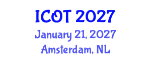 International Conference on Orthopedics and Traumatology (ICOT) January 21, 2027 - Amsterdam, Netherlands
