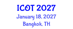 International Conference on Orthopedics and Traumatology (ICOT) January 18, 2027 - Bangkok, Thailand
