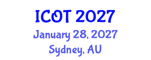 International Conference on Orthopedics and Traumatology (ICOT) January 28, 2027 - Sydney, Australia International Conference on Orthopedics and Traumatology (ICOT) January 28, 2027 - Sydney, Australia