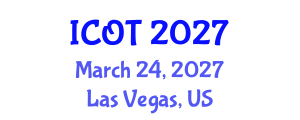 International Conference on Orthopedics and Traumatology (ICOT) March 24, 2027 - Las Vegas, United States International Conference on Orthopedics and Traumatology (ICOT) March 24, 2027 - Las Vegas, United States