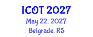 International Conference on Orthopedics and Traumatology (ICOT) May 22, 2027 - Belgrade, Serbia International Conference on Orthopedics and Traumatology (ICOT) May 22, 2027 - Belgrade, Serbia