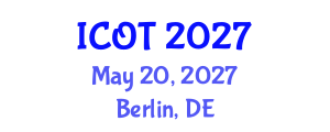 International Conference on Orthopedics and Traumatology (ICOT) May 20, 2027 - Berlin, Germany