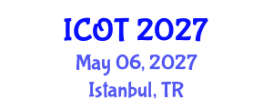 International Conference on Orthopedics and Traumatology (ICOT) May 06, 2027 - Istanbul, Turkey International Conference on Orthopedics and Traumatology (ICOT) May 06, 2027 - Istanbul, Turkey