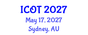 International Conference on Orthopedics and Traumatology (ICOT) May 17, 2027 - Sydney, Australia International Conference on Orthopedics and Traumatology (ICOT) May 17, 2027 - Sydney, Australia