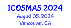 International Conference on Orthopedics, Sports Medicine and Arthroscopic Surgery (ICOSMAS) August 05, 2024 - Vancouver, Canada