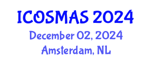 International Conference on Orthopedics, Sports Medicine and Arthroscopic Surgery (ICOSMAS) December 02, 2024 - Amsterdam, Netherlands