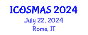 International Conference on Orthopedics, Sports Medicine and Arthroscopic Surgery (ICOSMAS) July 22, 2024 - Rome, Italy