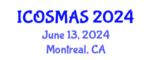 International Conference on Orthopedics, Sports Medicine and Arthroscopic Surgery (ICOSMAS) June 13, 2024 - Montreal, Canada