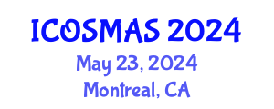 International Conference on Orthopedics, Sports Medicine and Arthroscopic Surgery (ICOSMAS) May 23, 2024 - Montreal, Canada