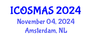 International Conference on Orthopedics, Sports Medicine and Arthroscopic Surgery (ICOSMAS) November 04, 2024 - Amsterdam, Netherlands