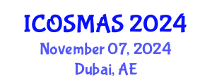 International Conference on Orthopedics, Sports Medicine and Arthroscopic Surgery (ICOSMAS) November 07, 2024 - Dubai, United Arab Emirates