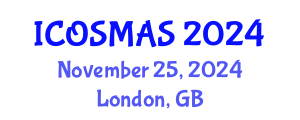 International Conference on Orthopedics, Sports Medicine and Arthroscopic Surgery (ICOSMAS) November 25, 2024 - London, United Kingdom