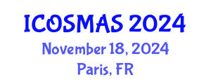 International Conference on Orthopedics, Sports Medicine and Arthroscopic Surgery (ICOSMAS) November 18, 2024 - Paris, France