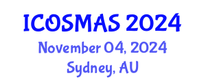 International Conference on Orthopedics, Sports Medicine and Arthroscopic Surgery (ICOSMAS) November 04, 2024 - Sydney, Australia
