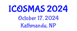 International Conference on Orthopedics, Sports Medicine and Arthroscopic Surgery (ICOSMAS) October 17, 2024 - Kathmandu, Nepal