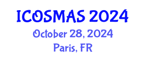 International Conference on Orthopedics, Sports Medicine and Arthroscopic Surgery (ICOSMAS) October 28, 2024 - Paris, France