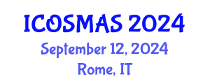 International Conference on Orthopedics, Sports Medicine and Arthroscopic Surgery (ICOSMAS) September 12, 2024 - Rome, Italy