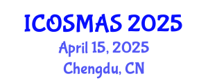 International Conference on Orthopedics, Sports Medicine and Arthroscopic Surgery (ICOSMAS) April 15, 2025 - Chengdu, China