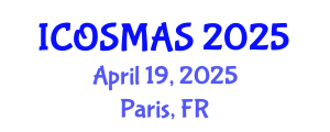 International Conference on Orthopedics, Sports Medicine and Arthroscopic Surgery (ICOSMAS) April 19, 2025 - Paris, France