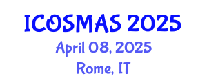 International Conference on Orthopedics, Sports Medicine and Arthroscopic Surgery (ICOSMAS) April 08, 2025 - Rome, Italy