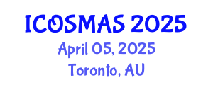International Conference on Orthopedics, Sports Medicine and Arthroscopic Surgery (ICOSMAS) April 05, 2025 - Toronto, Australia