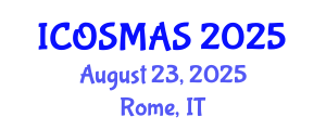 International Conference on Orthopedics, Sports Medicine and Arthroscopic Surgery (ICOSMAS) August 23, 2025 - Rome, Italy