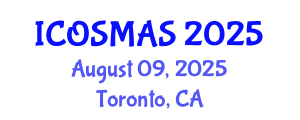 International Conference on Orthopedics, Sports Medicine and Arthroscopic Surgery (ICOSMAS) August 09, 2025 - Toronto, Canada