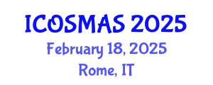 International Conference on Orthopedics, Sports Medicine and Arthroscopic Surgery (ICOSMAS) February 18, 2025 - Rome, Italy